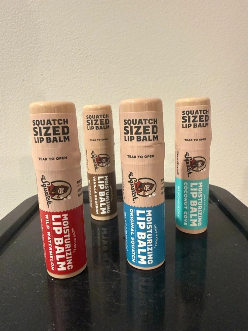 Squatch Sized Moisturizing Lip Balm set of 4 - Picture 1 of 1